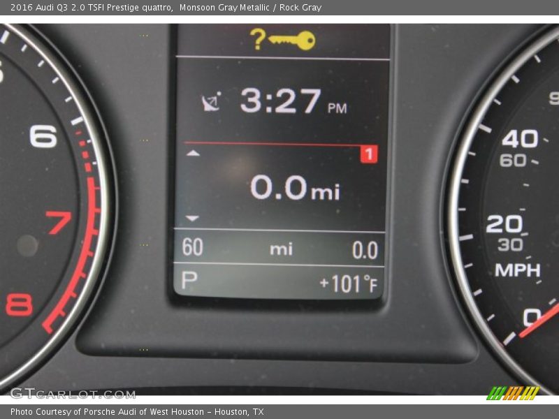 Monsoon Gray Metallic / Rock Gray 2016 Audi Q3 2.0 TSFI Prestige quattro