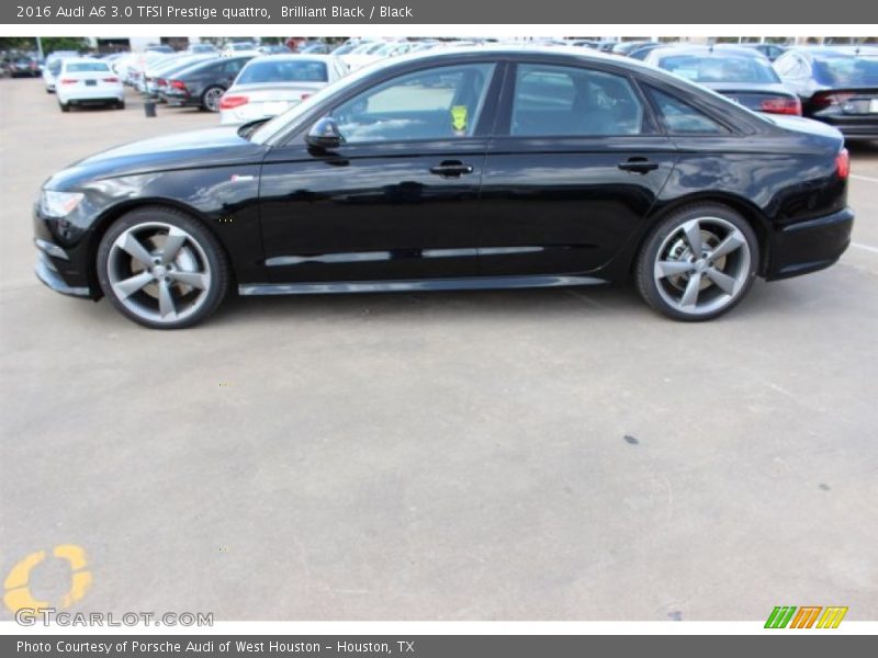 Brilliant Black / Black 2016 Audi A6 3.0 TFSI Prestige quattro