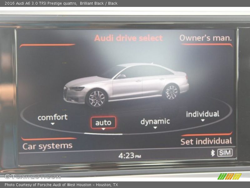 Brilliant Black / Black 2016 Audi A6 3.0 TFSI Prestige quattro