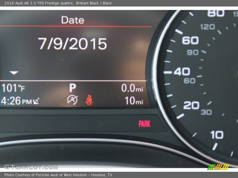 Brilliant Black / Black 2016 Audi A6 3.0 TFSI Prestige quattro