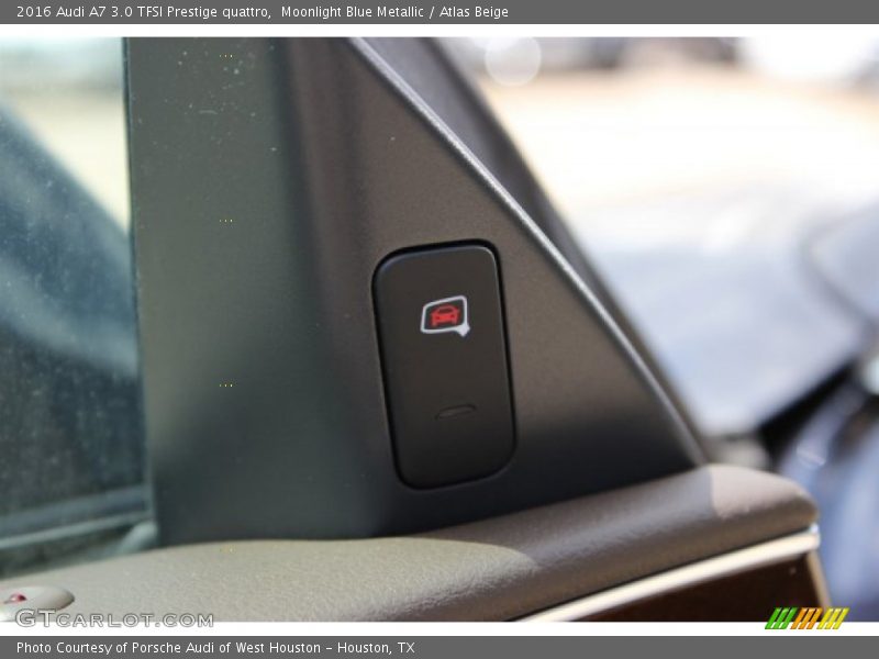 Moonlight Blue Metallic / Atlas Beige 2016 Audi A7 3.0 TFSI Prestige quattro