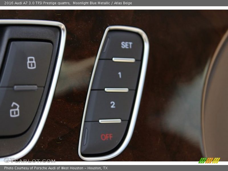 Moonlight Blue Metallic / Atlas Beige 2016 Audi A7 3.0 TFSI Prestige quattro