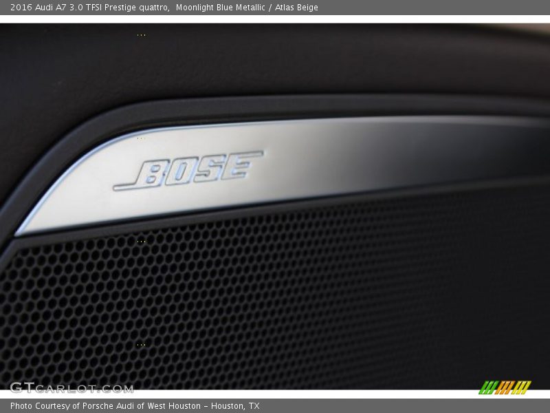 Moonlight Blue Metallic / Atlas Beige 2016 Audi A7 3.0 TFSI Prestige quattro