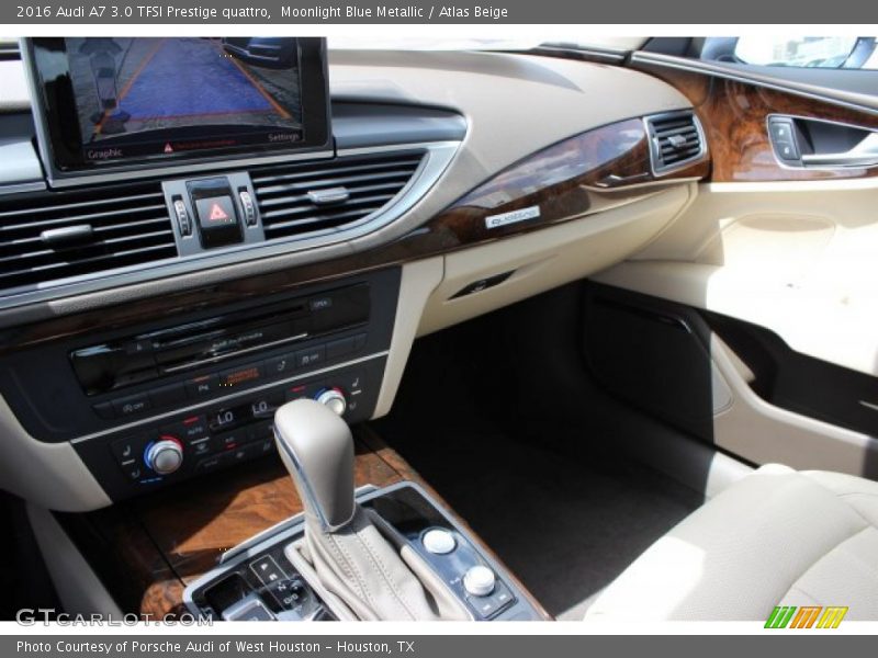 Moonlight Blue Metallic / Atlas Beige 2016 Audi A7 3.0 TFSI Prestige quattro
