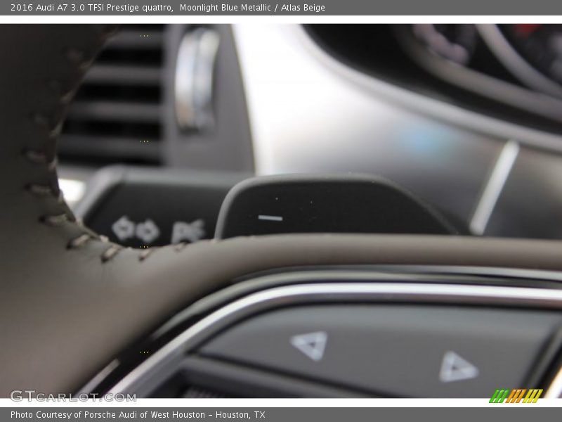 Moonlight Blue Metallic / Atlas Beige 2016 Audi A7 3.0 TFSI Prestige quattro