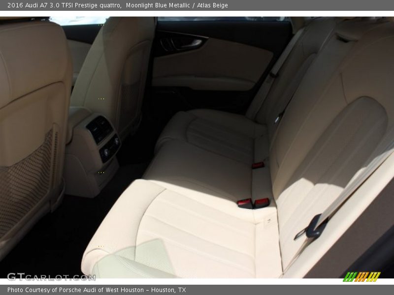 Moonlight Blue Metallic / Atlas Beige 2016 Audi A7 3.0 TFSI Prestige quattro