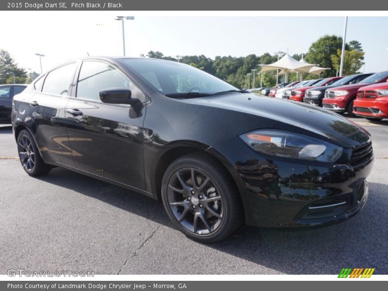 Pitch Black / Black 2015 Dodge Dart SE