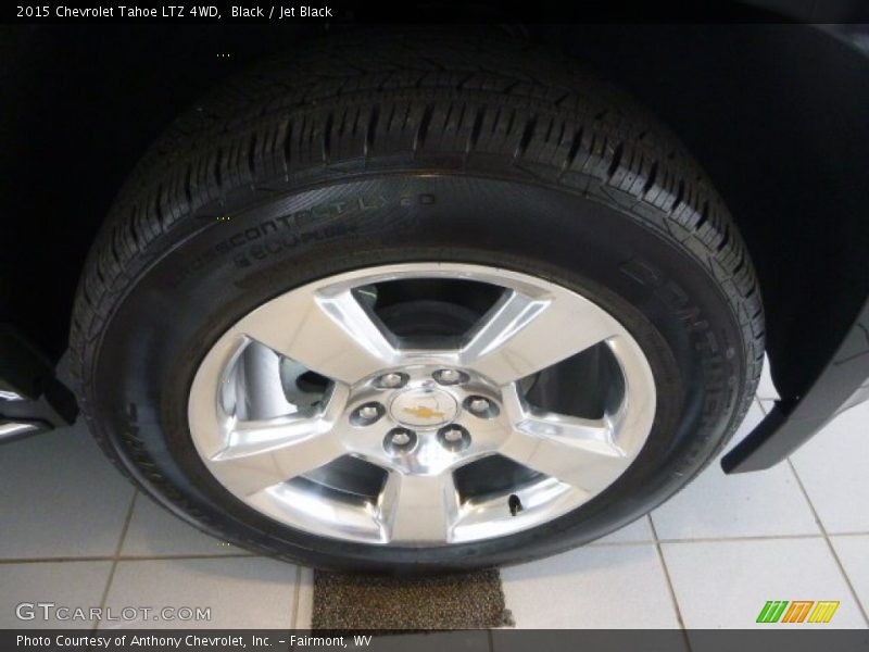 Black / Jet Black 2015 Chevrolet Tahoe LTZ 4WD