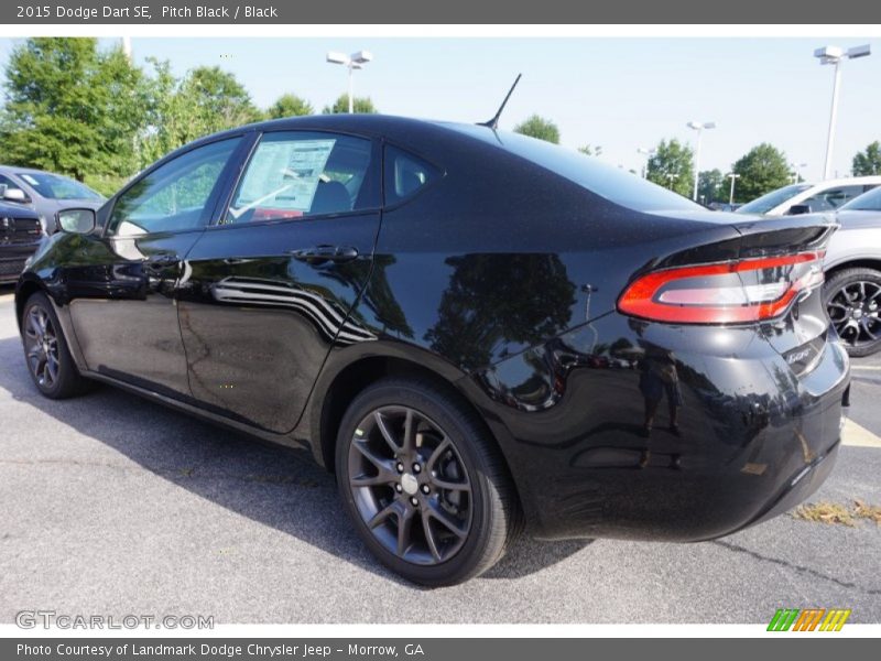 Pitch Black / Black 2015 Dodge Dart SE
