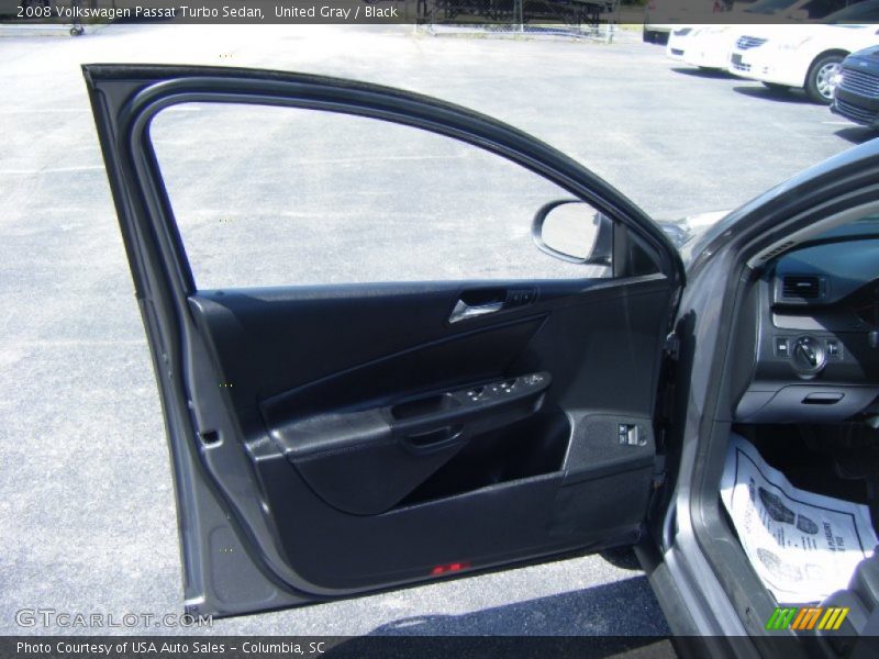 United Gray / Black 2008 Volkswagen Passat Turbo Sedan