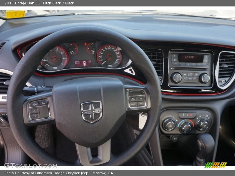 Pitch Black / Black 2015 Dodge Dart SE