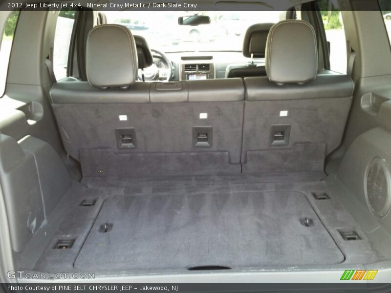 Mineral Gray Metallic / Dark Slate Gray 2012 Jeep Liberty Jet 4x4