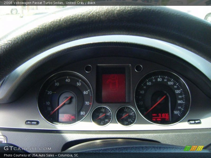 United Gray / Black 2008 Volkswagen Passat Turbo Sedan