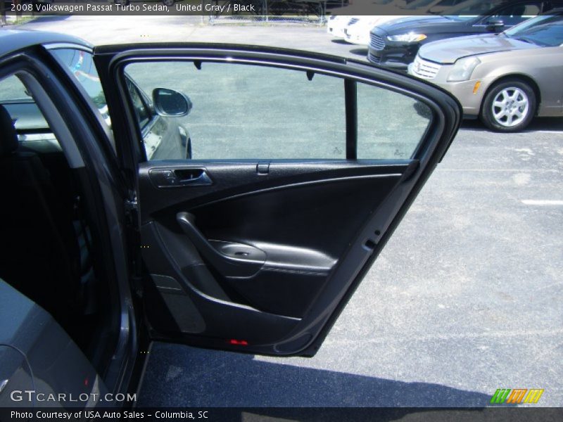 United Gray / Black 2008 Volkswagen Passat Turbo Sedan