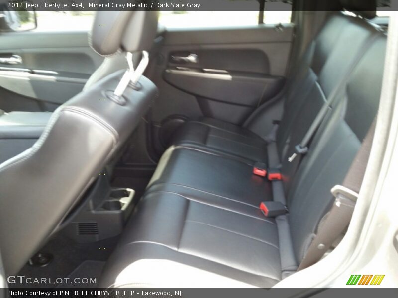 Mineral Gray Metallic / Dark Slate Gray 2012 Jeep Liberty Jet 4x4