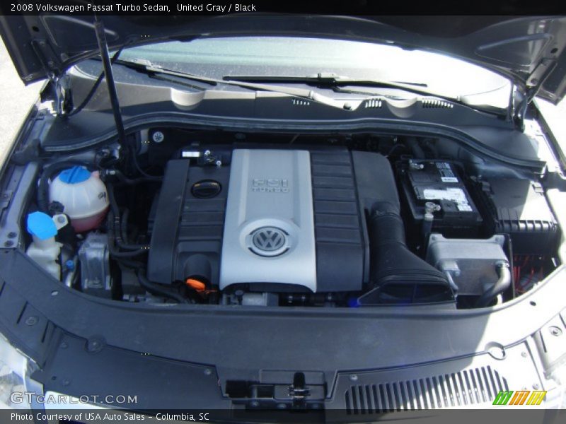 United Gray / Black 2008 Volkswagen Passat Turbo Sedan