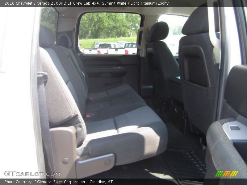 Summit White / Light Titanium/Ebony 2010 Chevrolet Silverado 2500HD LT Crew Cab 4x4