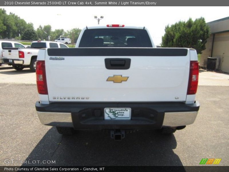 Summit White / Light Titanium/Ebony 2010 Chevrolet Silverado 2500HD LT Crew Cab 4x4