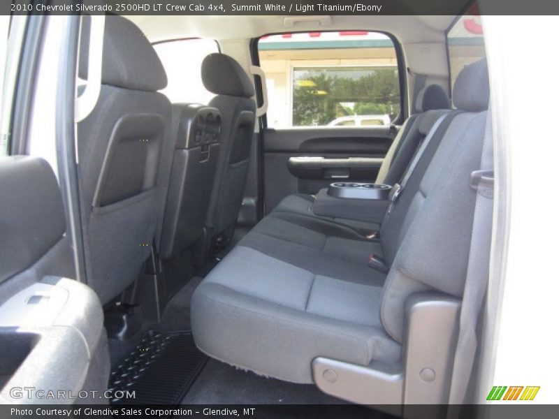 Summit White / Light Titanium/Ebony 2010 Chevrolet Silverado 2500HD LT Crew Cab 4x4