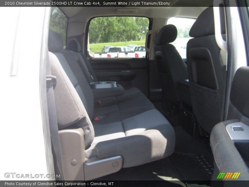 Summit White / Light Titanium/Ebony 2010 Chevrolet Silverado 2500HD LT Crew Cab 4x4