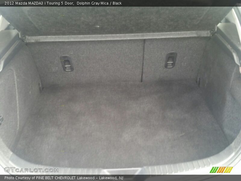 Dolphin Gray Mica / Black 2012 Mazda MAZDA3 i Touring 5 Door