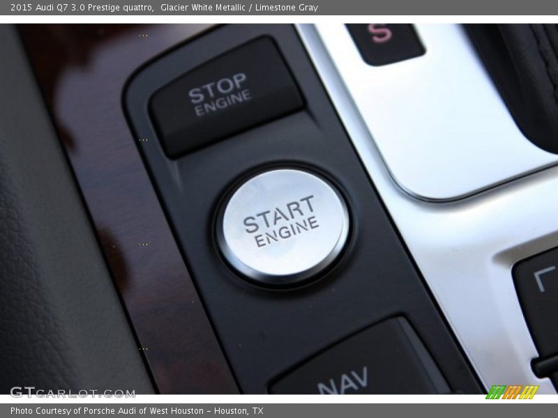 Glacier White Metallic / Limestone Gray 2015 Audi Q7 3.0 Prestige quattro