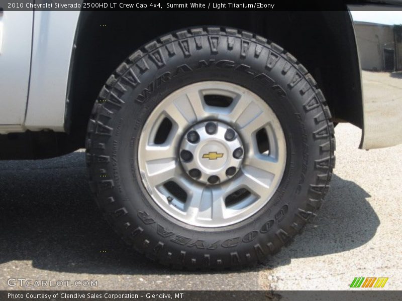 Summit White / Light Titanium/Ebony 2010 Chevrolet Silverado 2500HD LT Crew Cab 4x4