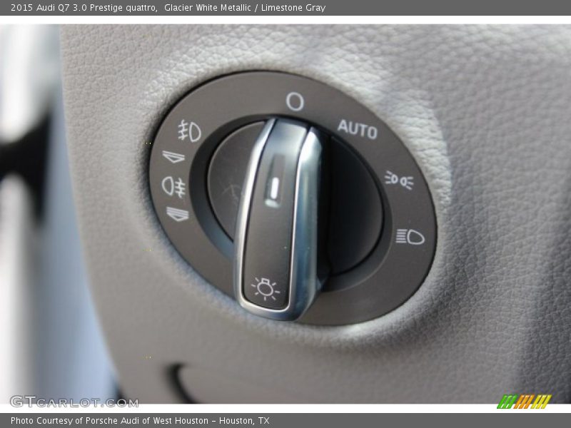 Glacier White Metallic / Limestone Gray 2015 Audi Q7 3.0 Prestige quattro