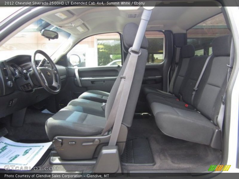 Summit White / Ebony 2012 Chevrolet Silverado 2500HD LT Extended Cab 4x4