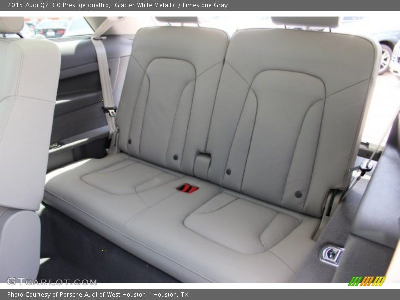 Glacier White Metallic / Limestone Gray 2015 Audi Q7 3.0 Prestige quattro