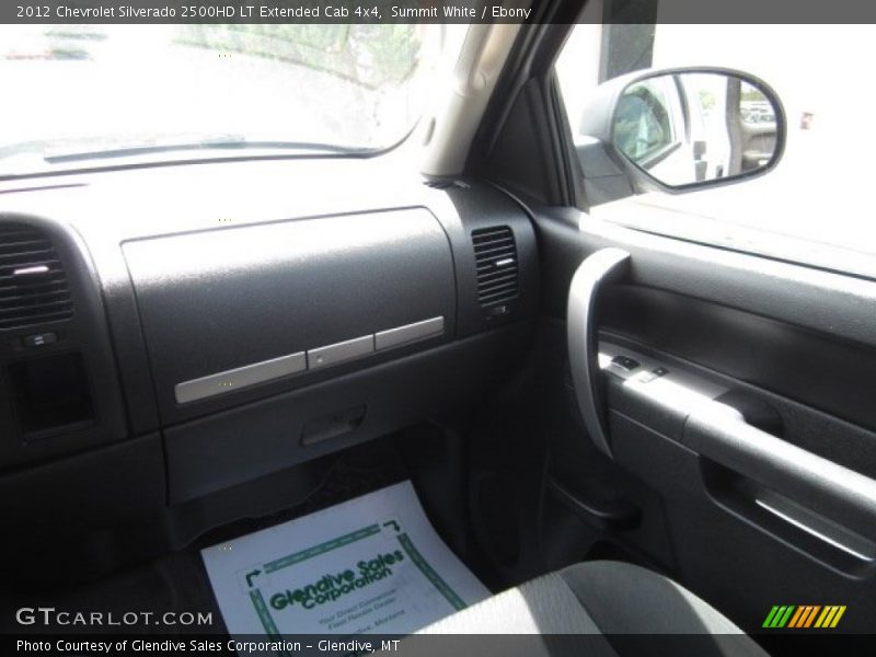 Summit White / Ebony 2012 Chevrolet Silverado 2500HD LT Extended Cab 4x4