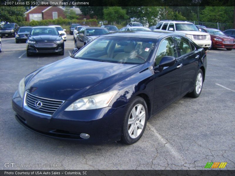 Blue Onyx Pearl / Cashmere 2007 Lexus ES 350