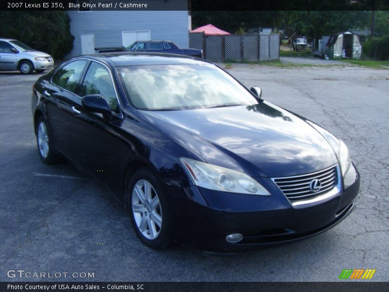 Blue Onyx Pearl / Cashmere 2007 Lexus ES 350