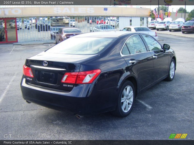 Blue Onyx Pearl / Cashmere 2007 Lexus ES 350