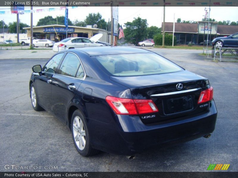 Blue Onyx Pearl / Cashmere 2007 Lexus ES 350