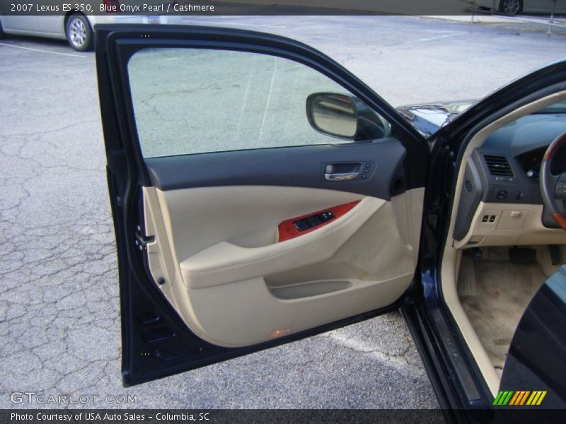 Blue Onyx Pearl / Cashmere 2007 Lexus ES 350