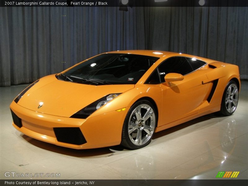 Pearl Orange / Black 2007 Lamborghini Gallardo Coupe