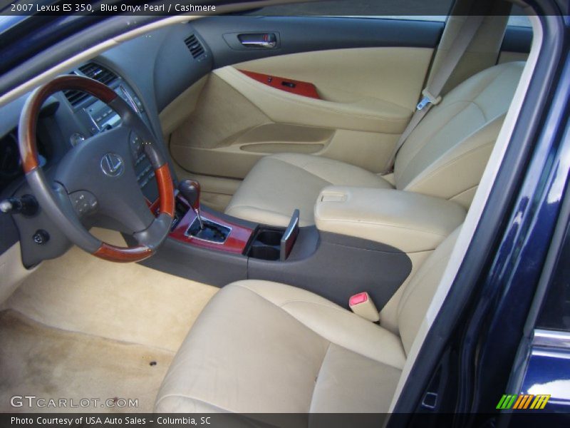 Blue Onyx Pearl / Cashmere 2007 Lexus ES 350
