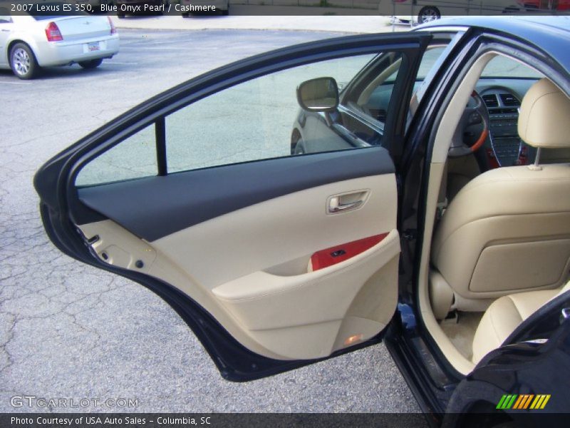 Blue Onyx Pearl / Cashmere 2007 Lexus ES 350