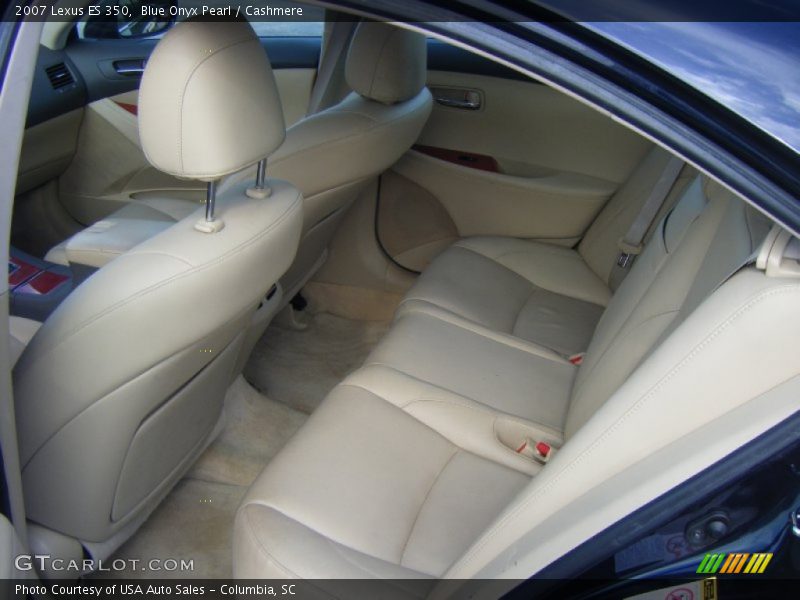Blue Onyx Pearl / Cashmere 2007 Lexus ES 350