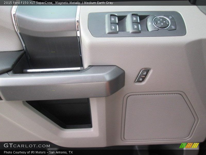 Magnetic Metallic / Medium Earth Gray 2015 Ford F150 XLT SuperCrew