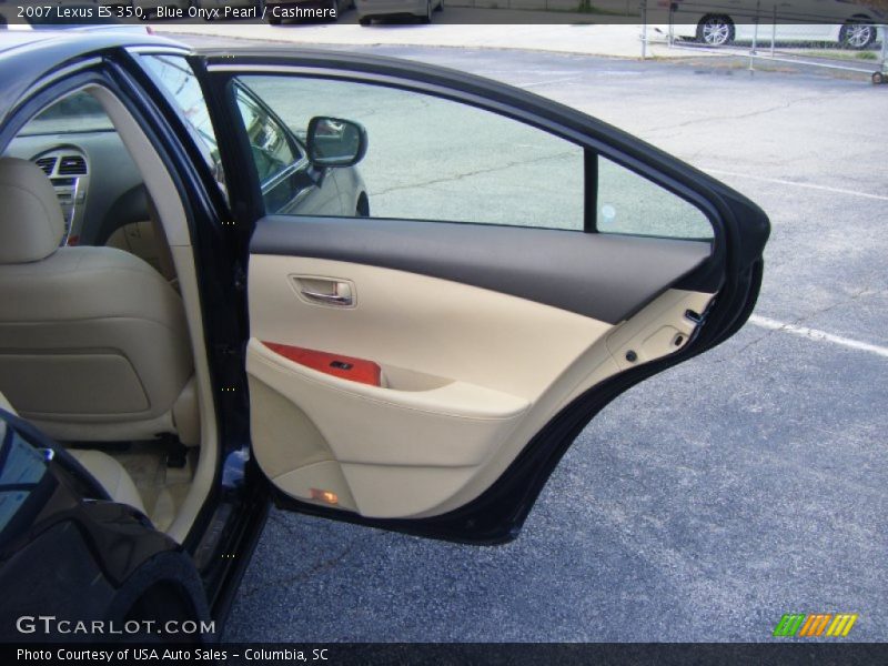 Blue Onyx Pearl / Cashmere 2007 Lexus ES 350