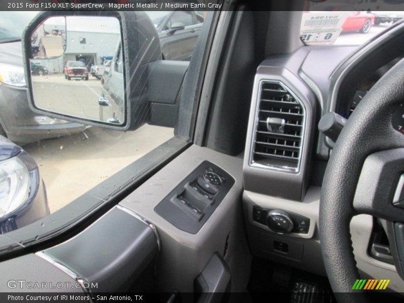 Magnetic Metallic / Medium Earth Gray 2015 Ford F150 XLT SuperCrew