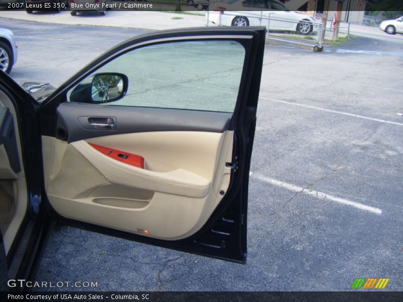 Blue Onyx Pearl / Cashmere 2007 Lexus ES 350