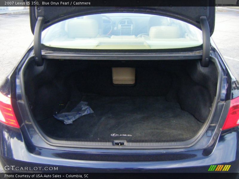 Blue Onyx Pearl / Cashmere 2007 Lexus ES 350