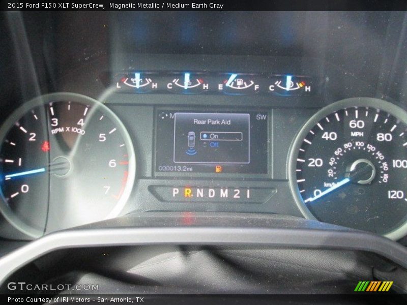 Magnetic Metallic / Medium Earth Gray 2015 Ford F150 XLT SuperCrew