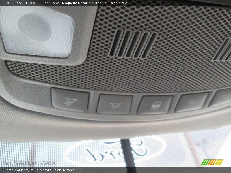 Magnetic Metallic / Medium Earth Gray 2015 Ford F150 XLT SuperCrew