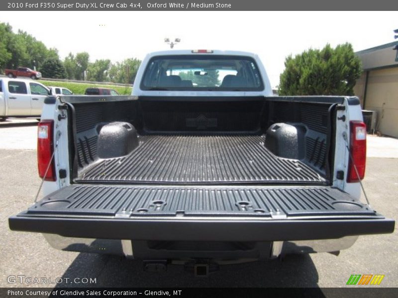 Oxford White / Medium Stone 2010 Ford F350 Super Duty XL Crew Cab 4x4