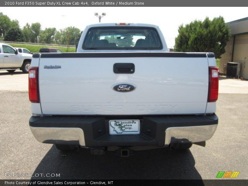 Oxford White / Medium Stone 2010 Ford F350 Super Duty XL Crew Cab 4x4