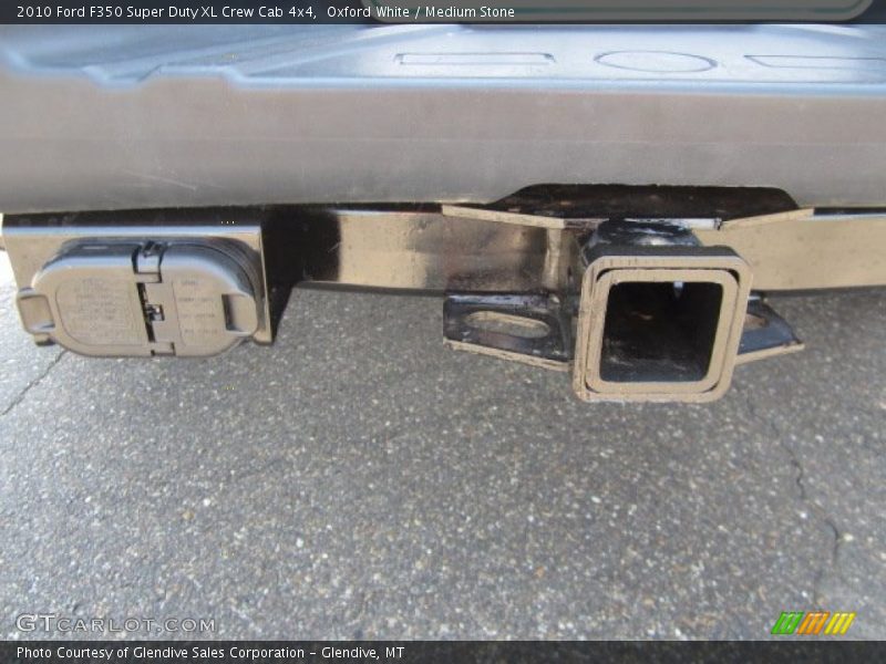 Oxford White / Medium Stone 2010 Ford F350 Super Duty XL Crew Cab 4x4